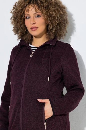 Plus size veliki brojevi Jakna od flisa za punije