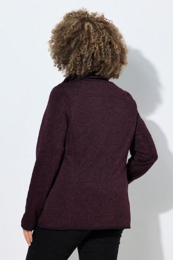 Plus size veliki brojevi Jakna od flisa za punije