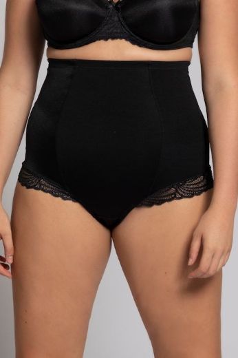 Plus size veliki brojevi Gaće stezne visokog struka s dodatkom čipke za punije