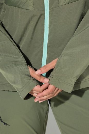 Plus size veliki brojevi Jakna funkcionalna s odvojivim rukavima za punije