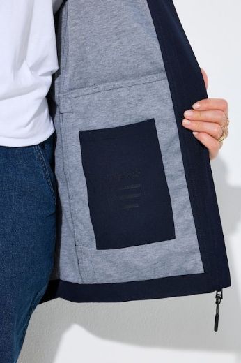Plus size veliki brojevi Jakna s odvojivom kapuljačom za punije