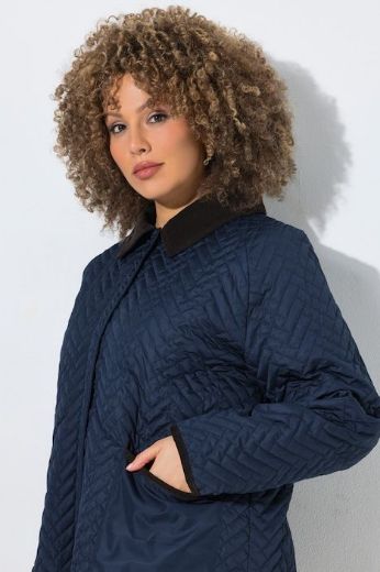 Plus size veliki brojevi Jakna prošivena za punije