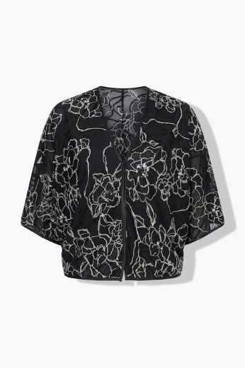 Plus size veliki brojevi Bolero cvjetnog uzorka za punije