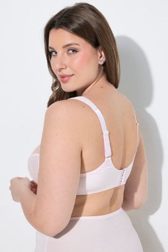 Plus size veliki brojevi Grudnjak sa žicom s dodatkom ukrasne čipke za punije