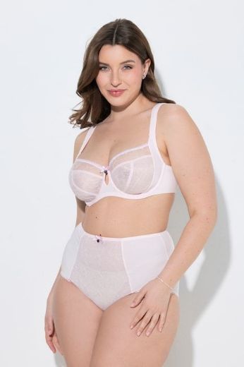Plus size veliki brojevi Grudnjak sa žicom s dodatkom ukrasne čipke za punije