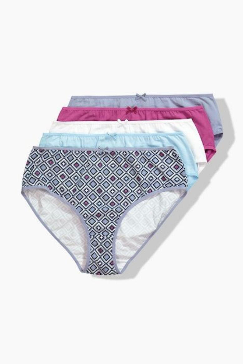 Plus size veliki brojevi Gaćice midi 5 komada za punije