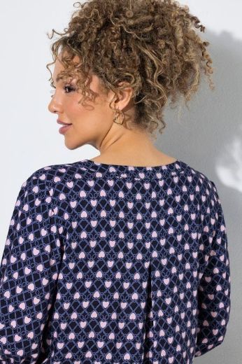 Plus size veliki brojevi Tunika 3/4 rukava A kroja za punije