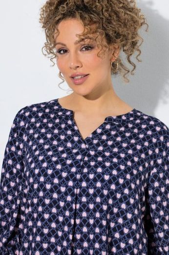 Plus size veliki brojevi Tunika 3/4 rukava A kroja za punije