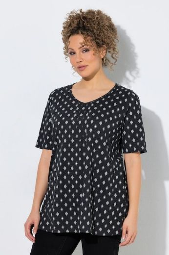 Plus size veliki brojevi Majica kratkih rukava A kroja za punije