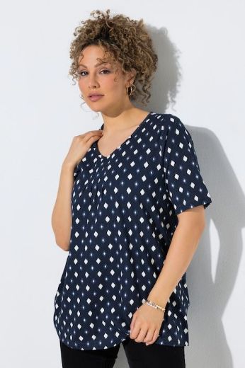 Plus size veliki brojevi Majica kratkih rukava A kroja za punije