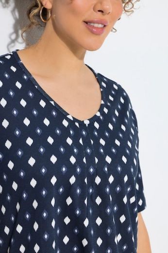 Plus size veliki brojevi Majica kratkih rukava A kroja za punije