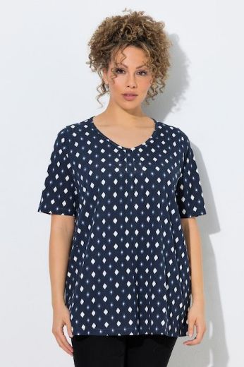 Plus size veliki brojevi Majica kratkih rukava A kroja za punije