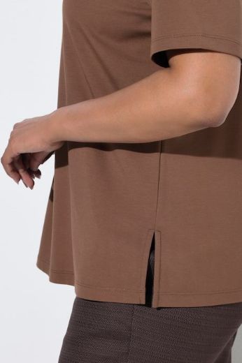 Plus size veliki brojevi Majica kratkih rukava V ovratnika za punije