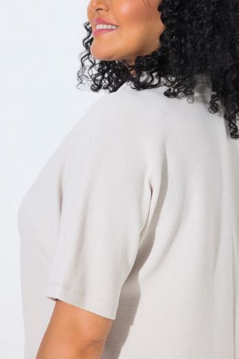Plus size veliki brojevi Majica kratkih rukava V ovratnika za punije