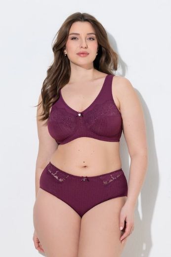 Plus size veliki brojevi Grudnjak bez žice s dodatkom ukrasne čipke za punije