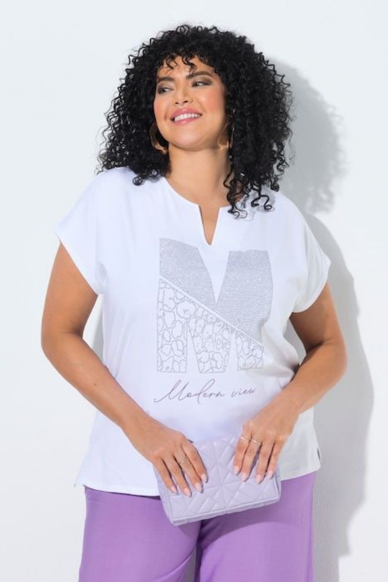 Plus size veliki brojevi Majica kratkih rukava za punije
