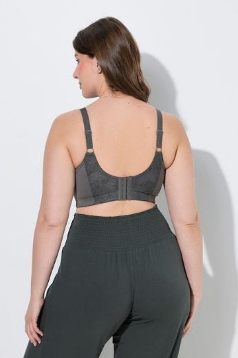 Plus size veliki brojevi Grudnjak bez žice s dodatkom ukrasne čipke za punije
