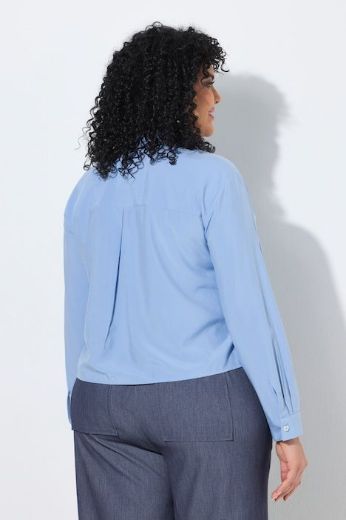 Plus size veliki brojevi Košulja dugih rukava kraćeg kroja za punije