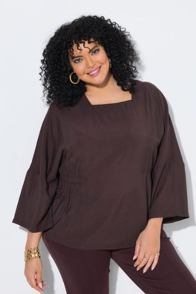 Veliki brojevi Bluza 3/4 rukava moda za punije