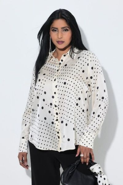 Veliki brojevi Bluza dugih rukava moda za punije