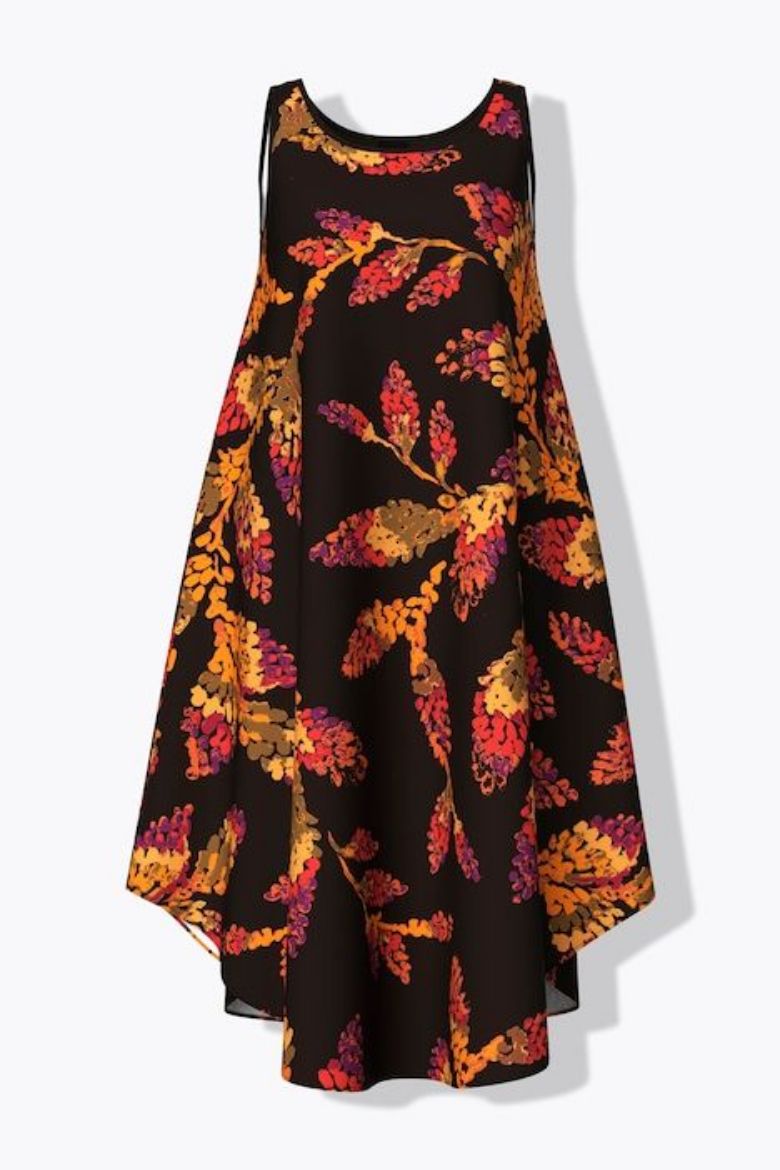 Plus size veliki brojevi Haljina maxi bez rukava za punije