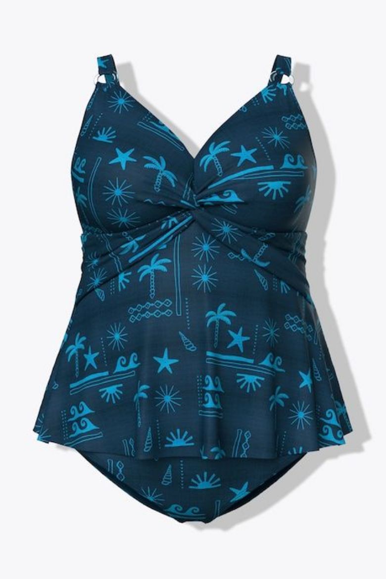 Plus size veliki brojevi Kupaći kostim tankini za punije