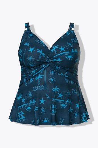 Plus size veliki brojevi Kupaći kostim tankini za punije