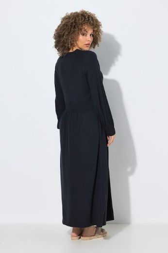 Plus size veliki brojevi Haljina maxi dugih rukava za punije