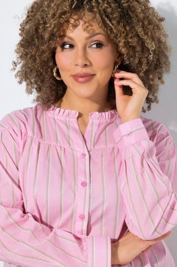 Plus size veliki brojevi Bluza dugih rukava A kroja za punije