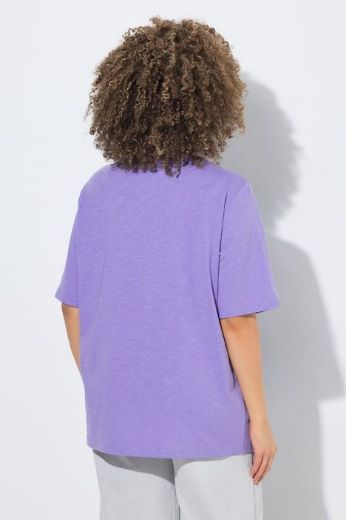 Plus size veliki brojevi Majica kratkih rukava V ovratnika za punije