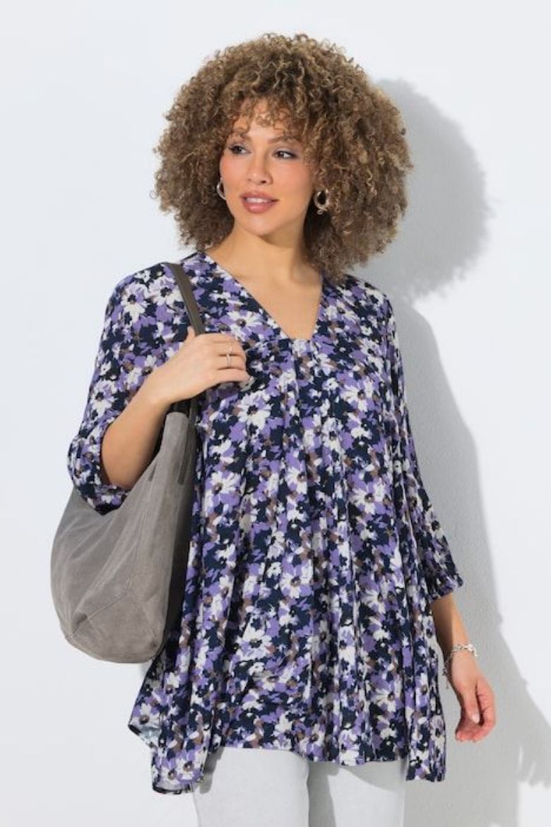 Plus size veliki brojevi Bluza 3/4 rukava za punije