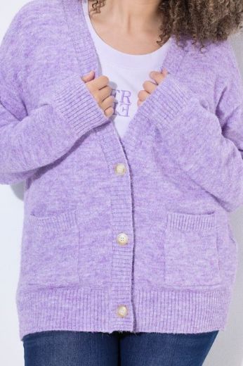 Plus size veliki brojevi Kardigan na kopčanje za punije