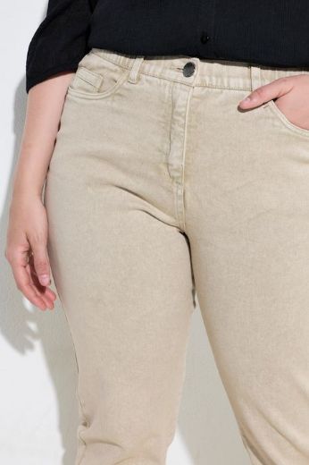 Plus size veliki brojevi Traperice povišenog struka za punije