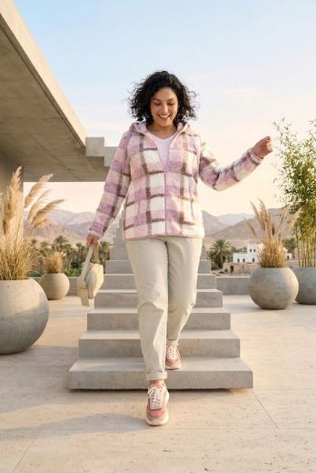 Plus size veliki brojevi Jakna plišana s kapuljačom za punije