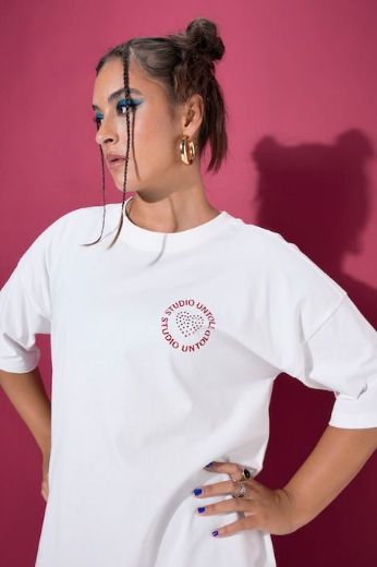 Plus size veliki brojevi Majica kratkih rukava šireg kroja za punije