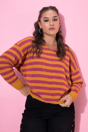 Plus size veliki brojevi Pulover dugih rukava za punije