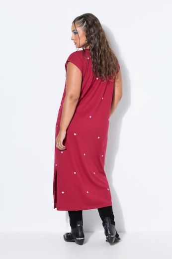 Plus size veliki brojevi Haljina midi bez rukava za punije