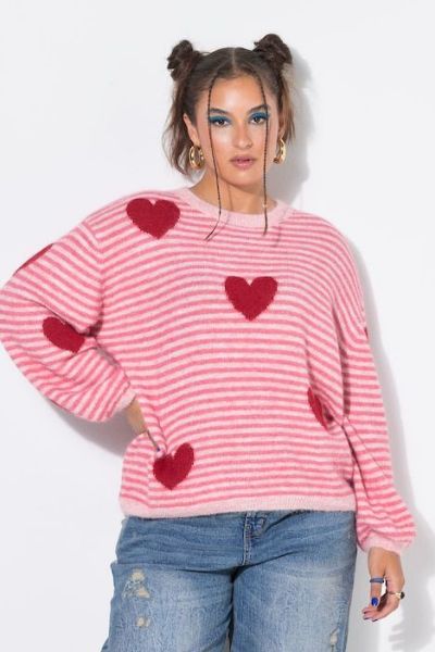 Veliki brojevi Pulover moda za punije