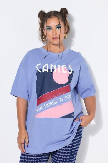 Plus size veliki brojevi Majica kratkih rukava šireg kroja za punije