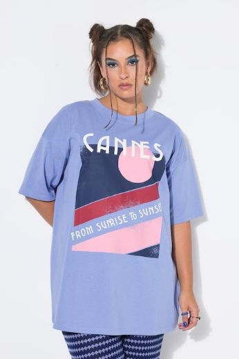 Plus size veliki brojevi Majica kratkih rukava šireg kroja za punije