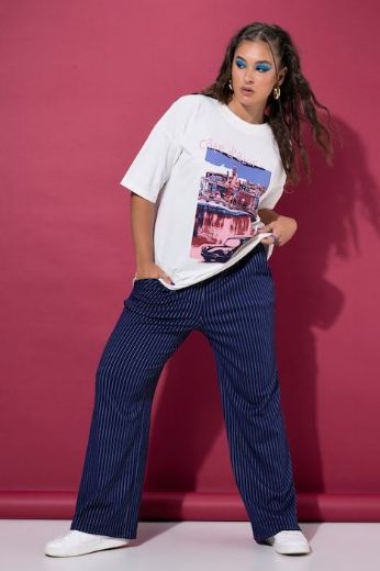 Plus size veliki brojevi Majica kratkih rukava šireg kroja za punije