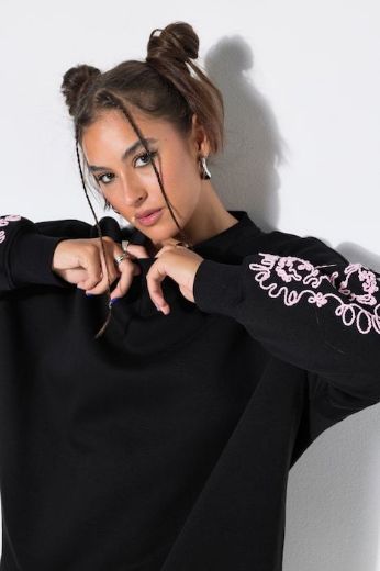 Plus size veliki brojevi Majica dugih rukava šireg kroja za punije