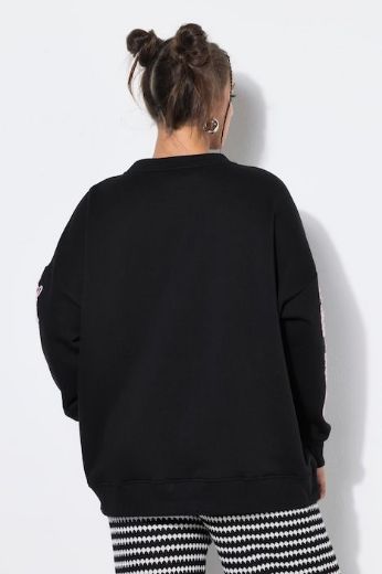 Plus size veliki brojevi Majica dugih rukava šireg kroja za punije