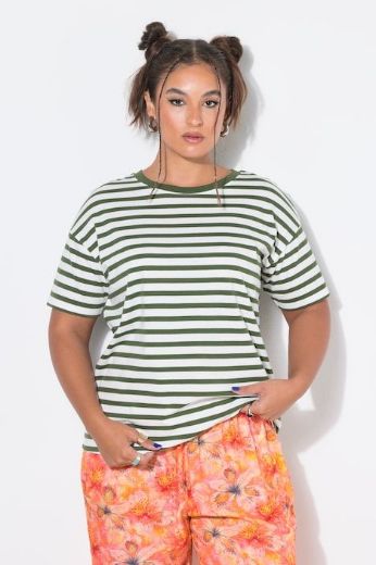 Plus size veliki brojevi Majica kratkih rukava šireg kroja za punije