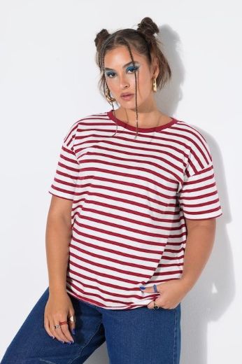 Plus size veliki brojevi Majica kratkih rukava šireg kroja za punije