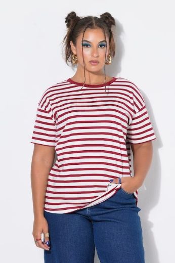 Plus size veliki brojevi Majica kratkih rukava šireg kroja za punije