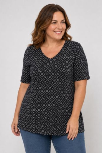 Plus size veliki brojevi Majica kratkih rukava za punije