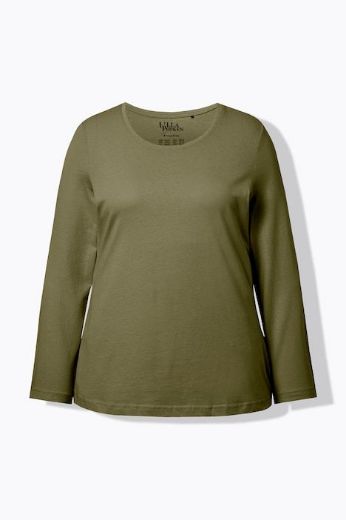 Plus size veliki brojevi Majica dugi rukavi okrugli izrez za punije