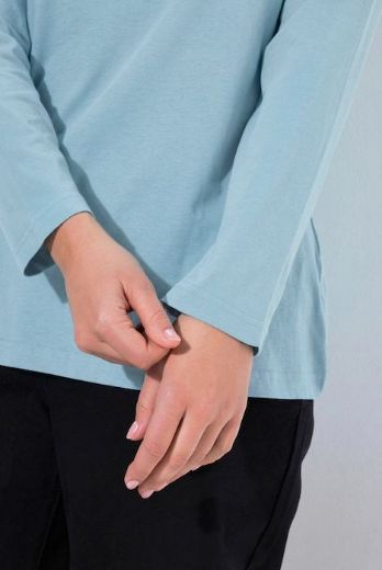 Plus size veliki brojevi Majica dugi rukavi okrugli izrez za punije