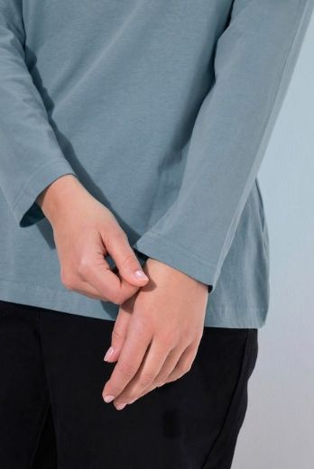 Plus size veliki brojevi Majica dugi rukavi okrugli izrez za punije